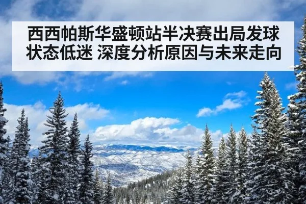 西西帕斯华盛顿站半决赛出局发球状态低迷 深度分析原因与未来走向